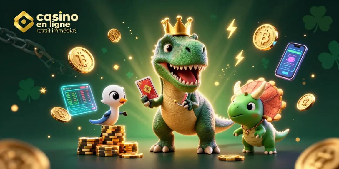 Retirer ses gains instantanément sur un casino en ligne retrait immédiat