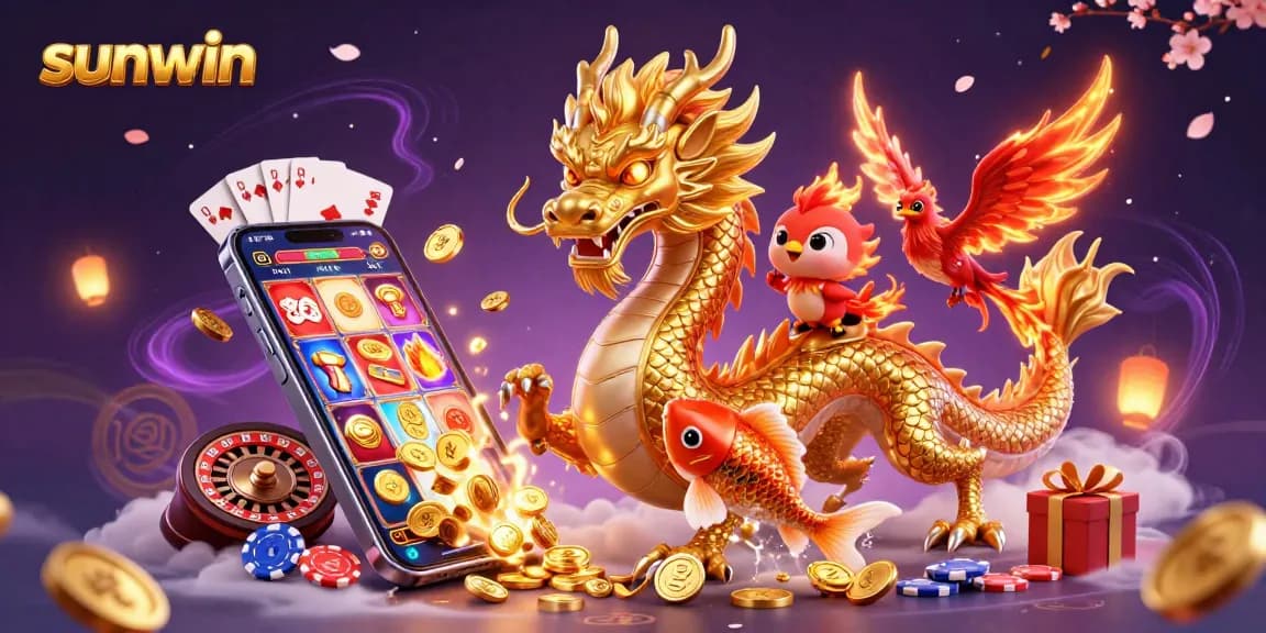 Engage with sunwin's vibrant online casino gaming, featuring legendary creatures and thrilling games.