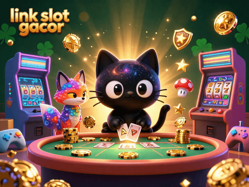 Spin to win at link slot gacor with the cosmic cat and nebula fox gaming adventure!