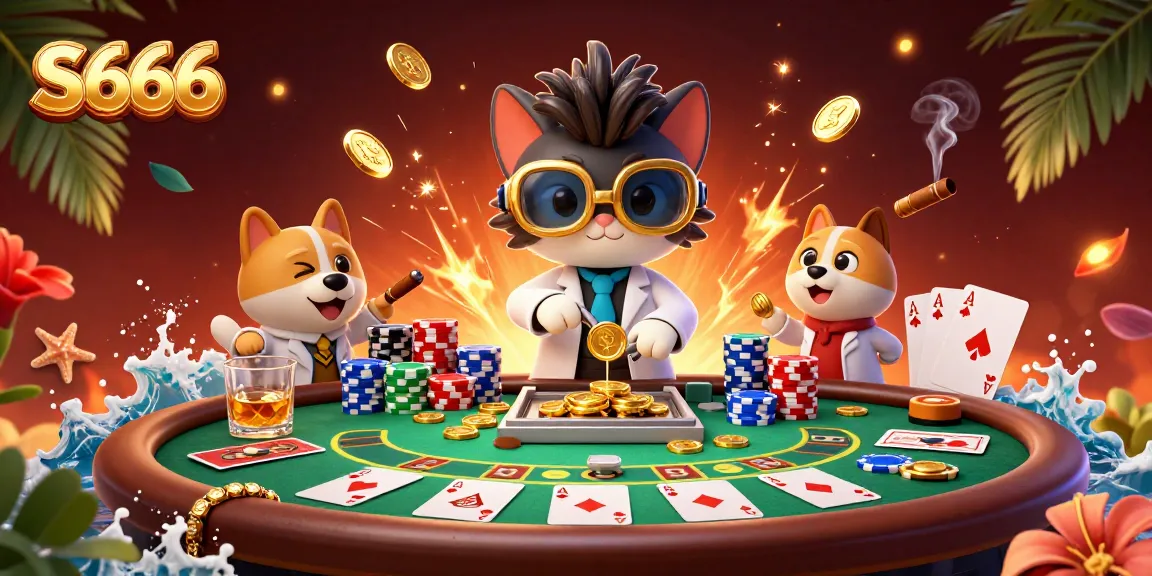 Engage in exciting gameplay at S666 with unique poker features and vibrant visuals.