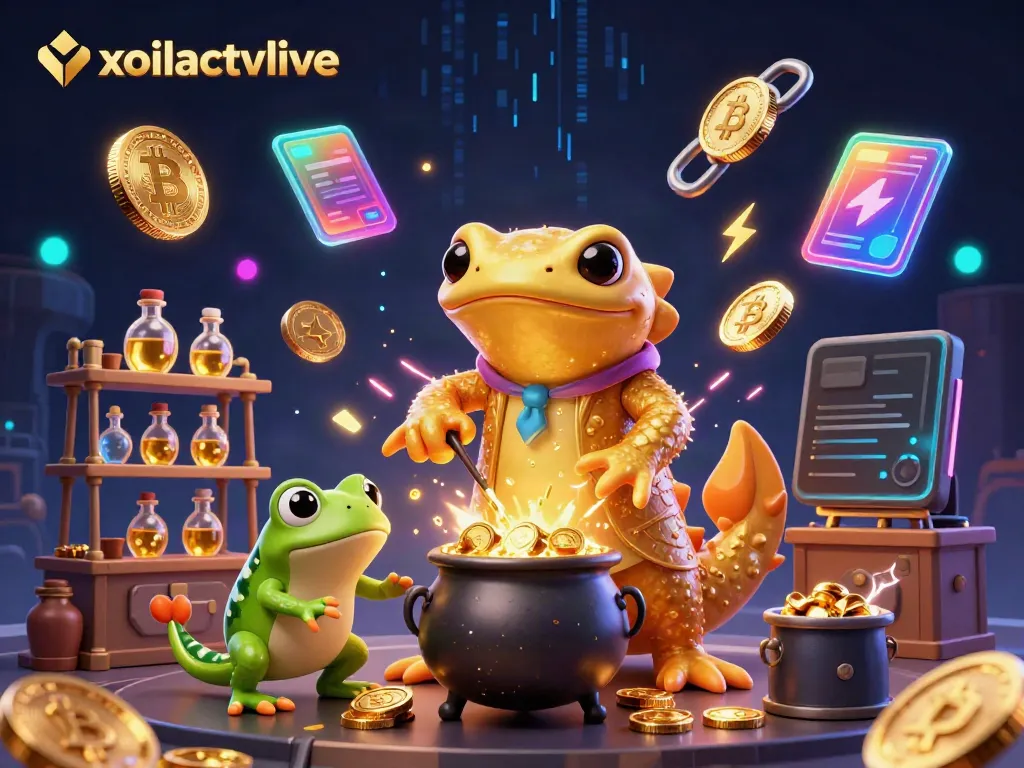 Experience high-quality streaming with xoilactvlive featuring an enchanting 3D alchemist scene.
