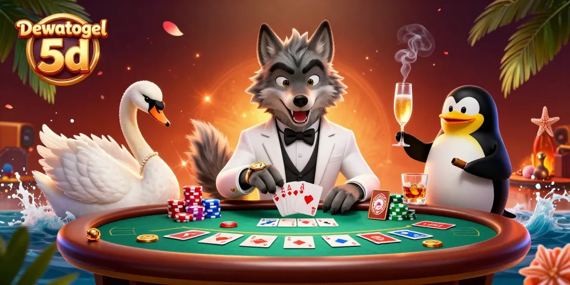 Spin and win with Dewatogel 5d's exciting lottery action in a vibrant casino scene.