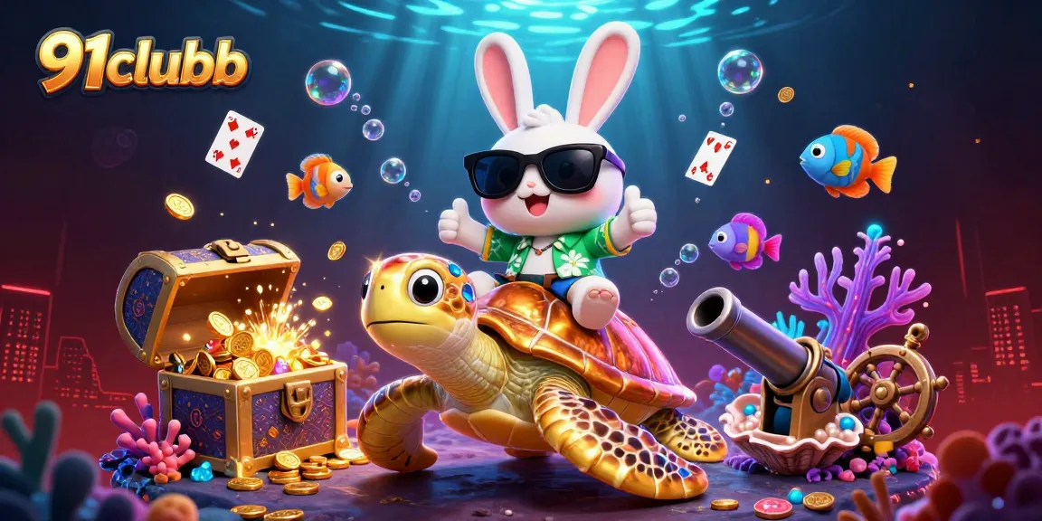 Experience thrilling gameplay with 91clubb in a vibrant underwater casino adventure.