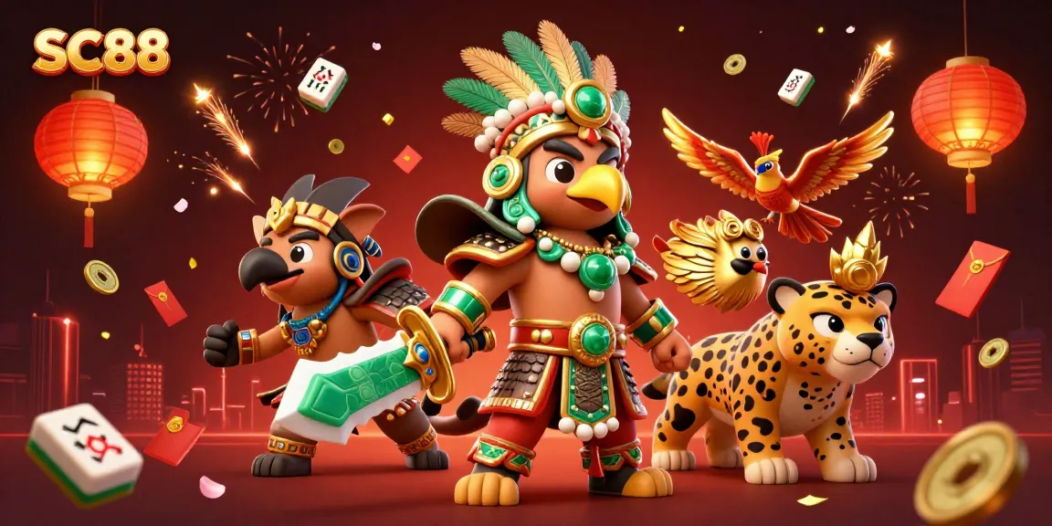 Engage in thrilling gameplay at SC88 with vibrant casino elements showcasing exciting gaming experience.