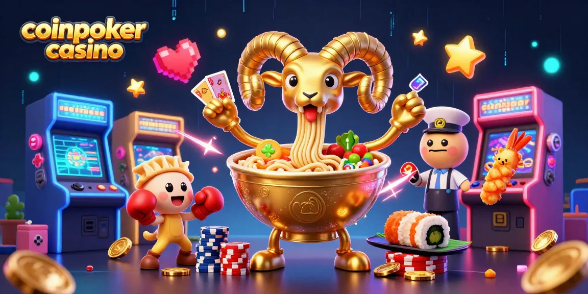 Jouez sur le casino CoinPoker avec les attractions uniques de ce monde de jeux coloré.