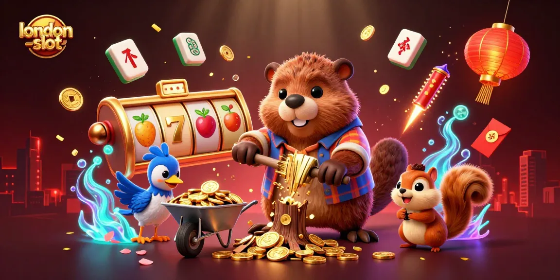 Engage with london-slot's vibrant casino scene featuring golden coin rewards and dynamic slot elements.