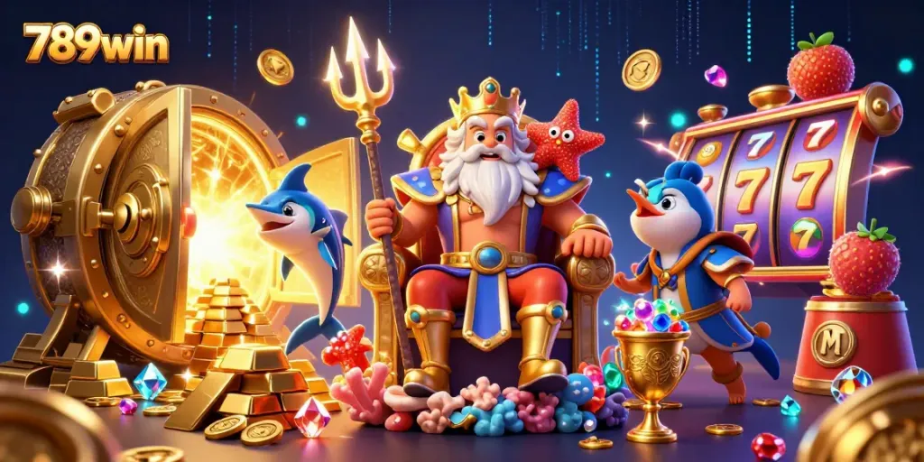 Experience thrilling action with 789win as Neptune reigns over jackpot treasures and riches.