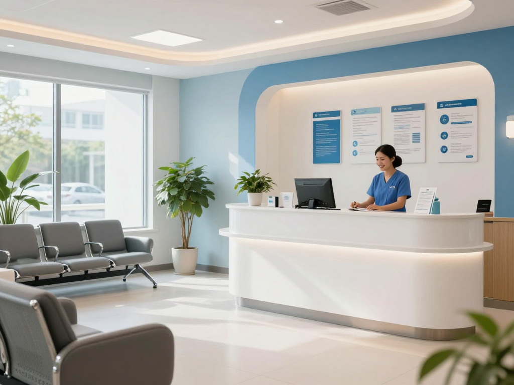 Private psychiatric assessment at a health clinic with caring doctor consultation ensuring patient comfort and trust.