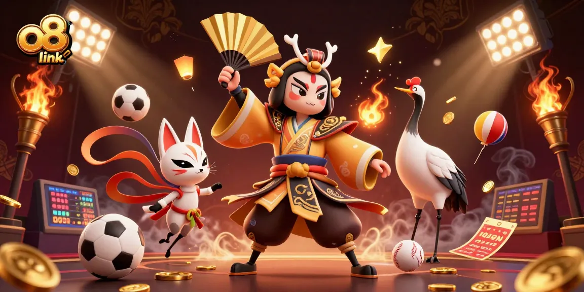 Experience exhilarating sports betting at o8 link with vibrant characters and dynamic elements.