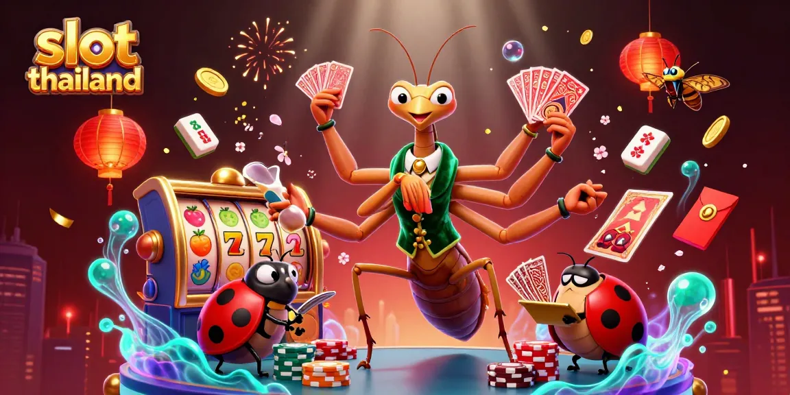 Experience the excitement of slot thailand with vibrant characters and dynamic elements in this captivating scene.