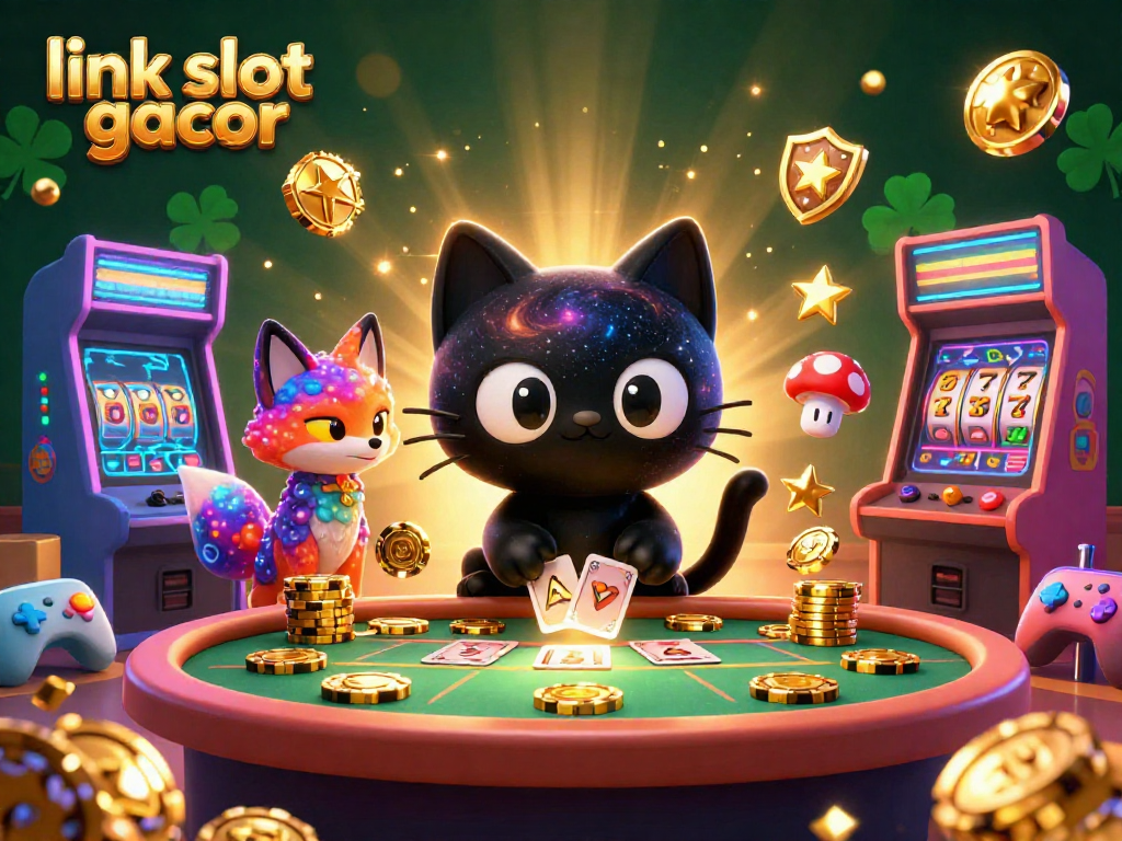 Spin to win at link slot gacor with the cosmic cat and nebula fox gaming adventure!