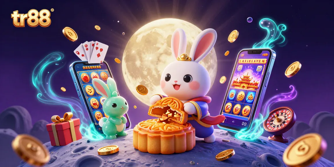 Engage with tr88's dynamic online casino world featuring playful characters and thrilling game elements.