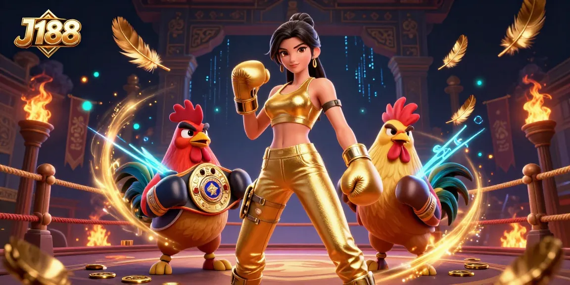 J188 invites players to engage in thrilling wagering with vibrant feathers and championship visuals.