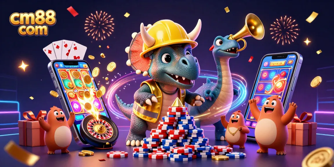 Experience excitement with cm88 com’s gambling thrills captured in a vibrant digital celebration.