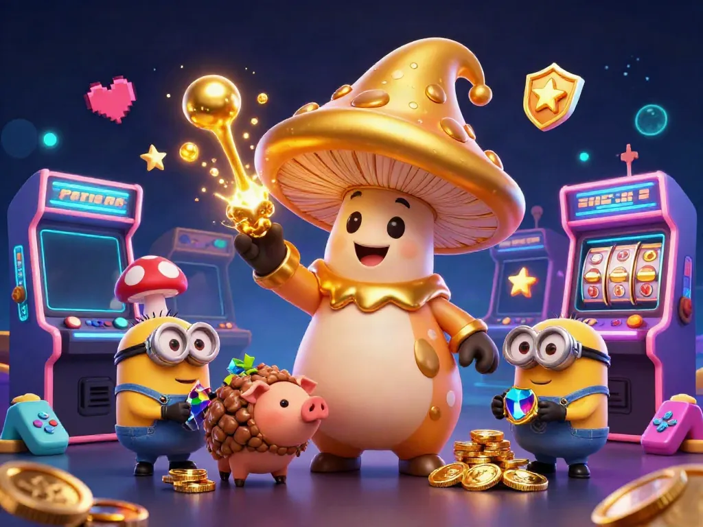 Selamat datang di merahtoto, tempat bermain slot dengan tema ajaib bersama wizard jamur dan teman-teman!