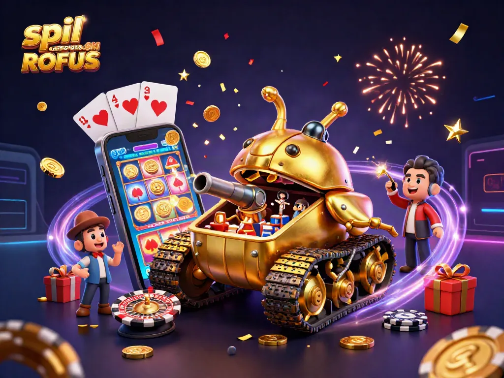 Play exciting games at spil casino uden om ROFUS with vibrant visuals and dynamic elements