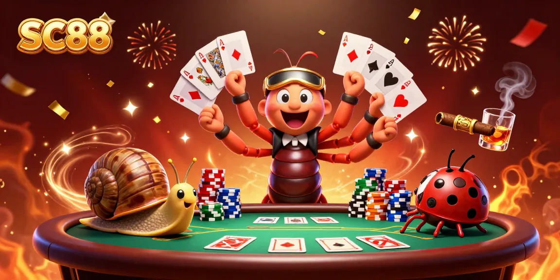 Engage in thrilling gaming with SC88's vibrant 3D casino dealer and high-roller action.