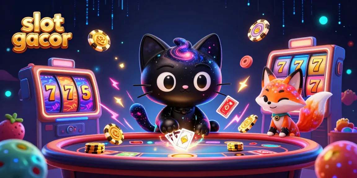 Engage with slot gacor adventures as magical characters spin jackpots and gather coins.
