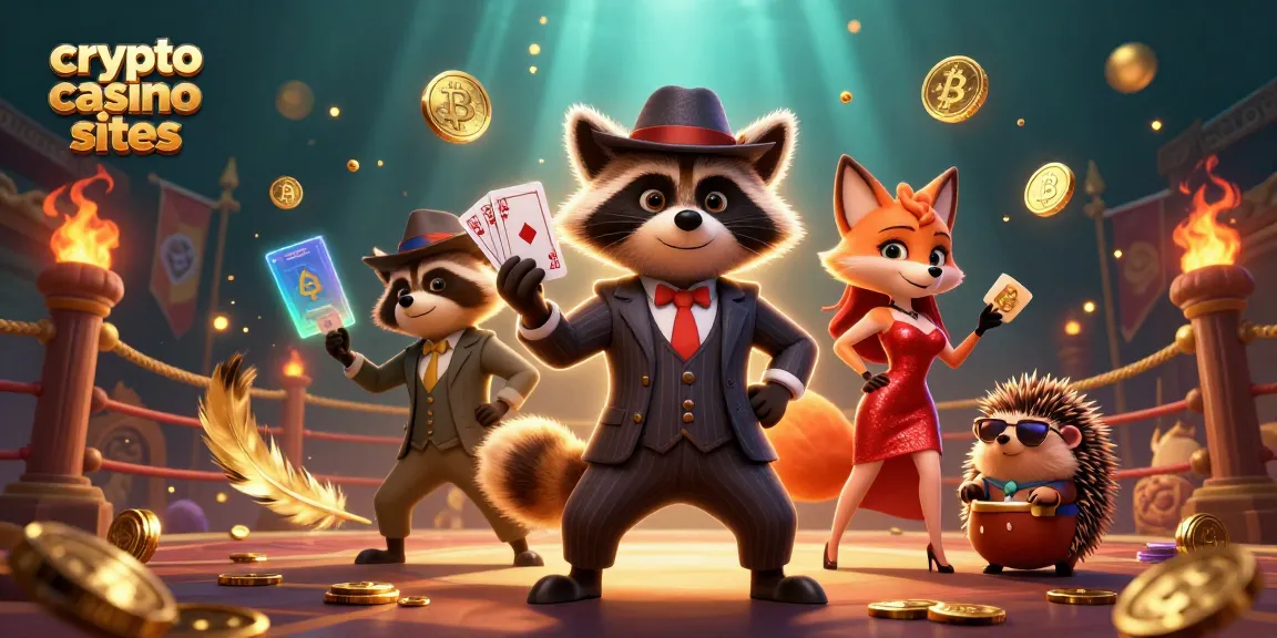 Scopri i siti di crypto casino con una scena vibrante e dinamica con personaggi 3D che giocano a poker.