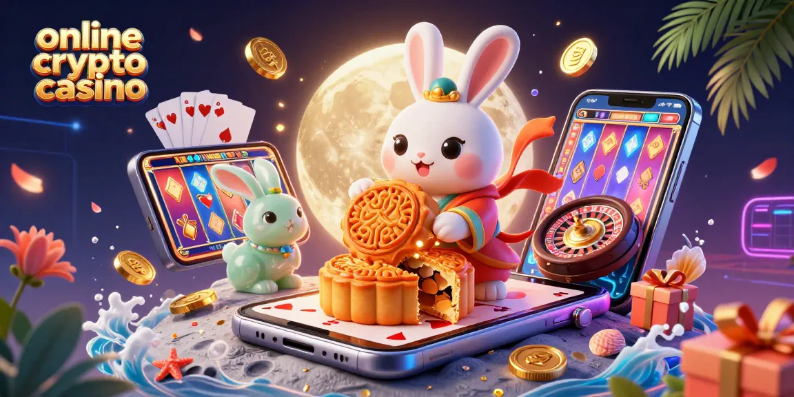 Gioca e vinci nei migliori casino online crypto, con il coniglietto della luna e premi festosi.