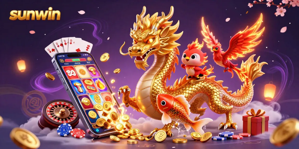 Engage with sunwin's vibrant online casino gaming, featuring legendary creatures and thrilling games.